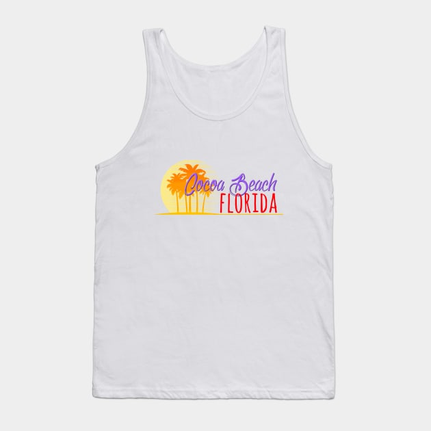 Life's a Beach: Cocoa Beach, Florida Tank Top by Naves